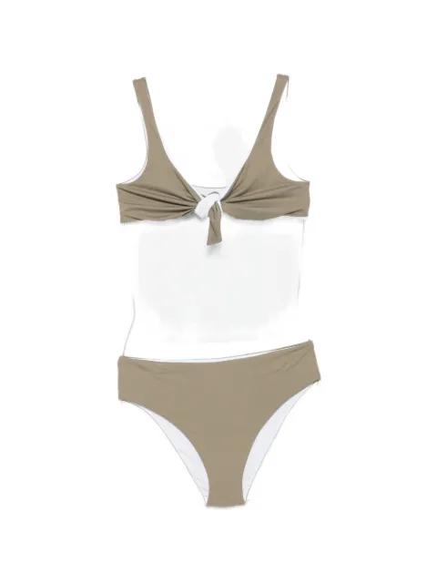 knot-detail bikini by FISICO