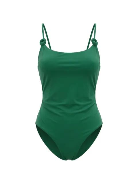 knot-detail swimsuit by FISICO