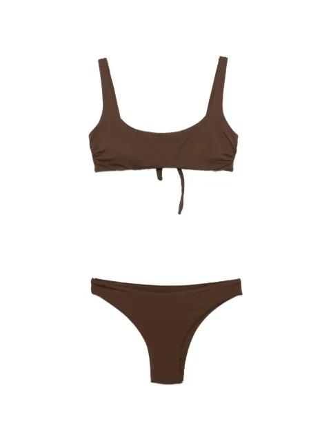 logo-patch bikini by FISICO