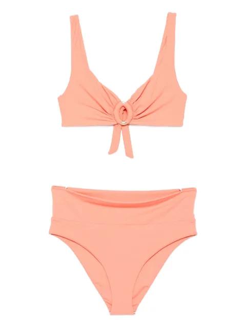 ring-detail bikini by FISICO