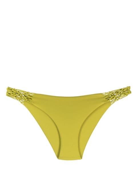 ring-detail bikini bottoms by FISICO