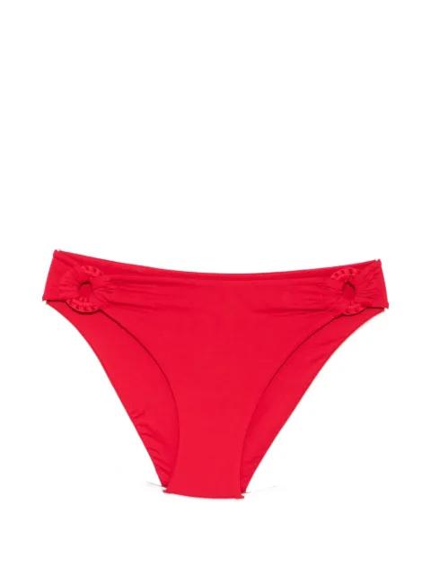 ring-detail bikini bottoms by FISICO