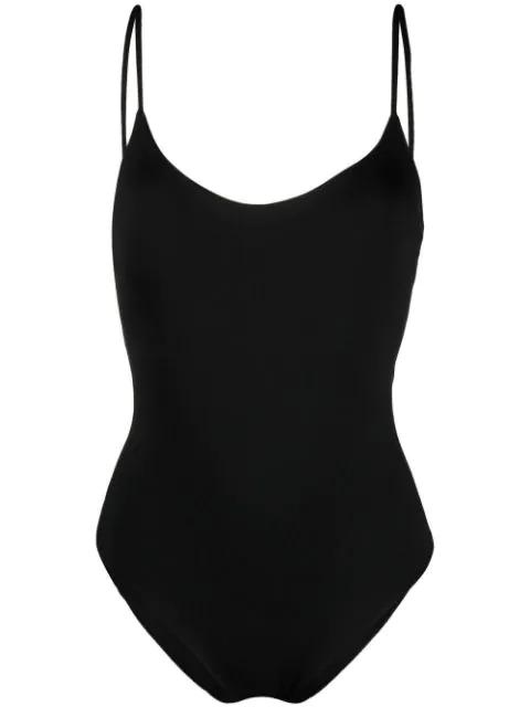 scoop-back one-piece by FISICO
