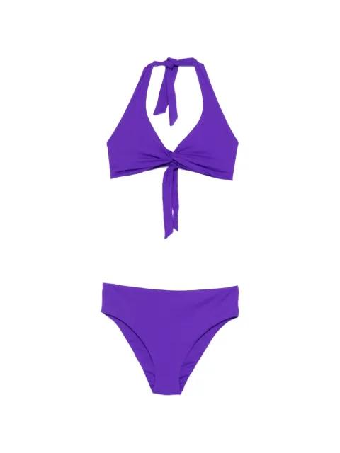 tie-detail bikini by FISICO