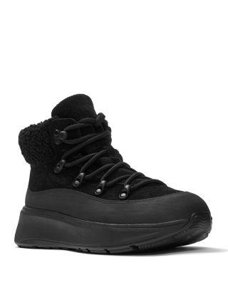 Women's F-MODE Teddy Collar Boots by FITFLOP