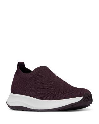 Women's F-Mode Flow Quilted-Knit Slip-On Sneakers by FITFLOP