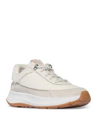 Women's F-Mode Flow Shearling Mix Sneakers by FITFLOP