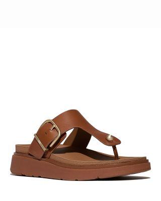 Women's Gen-FF Buckled Leather Sandals by FITFLOP