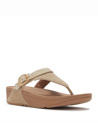 Women's Lulu Buckle Wedge Sandals by FITFLOP
