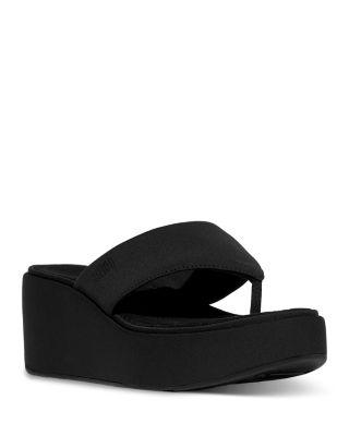 Women's Platform Wedge Thong Sandals by FITFLOP Women's Platform Wedge Thong Sandals by FITFLOP
