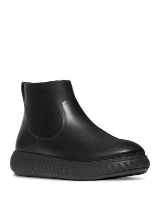 Women's iQ-Comff Leather Zip Ankle Boots by FITFLOP