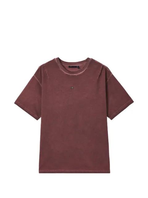 chest-appliqué T-shirt by FIVE CM