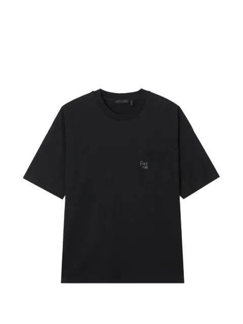 chest-pocket T-shirt by FIVE CM