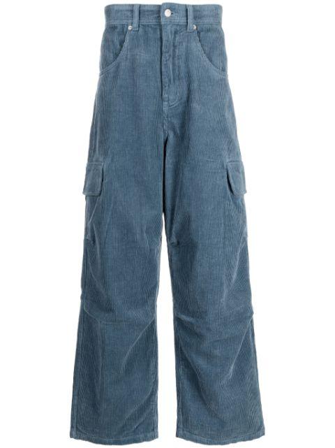 corduroy cargo trousers by FIVE CM