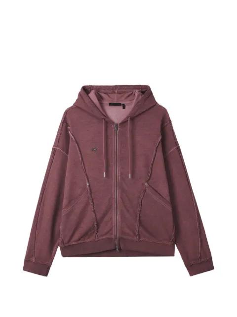 distressed hoodie by FIVE CM