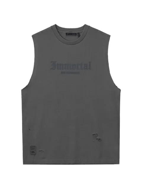 distressed tank top by FIVE CM