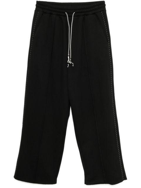 drawstring track pants by FIVE CM