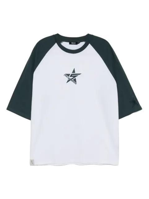 embroidered T-shirt by FIVE CM