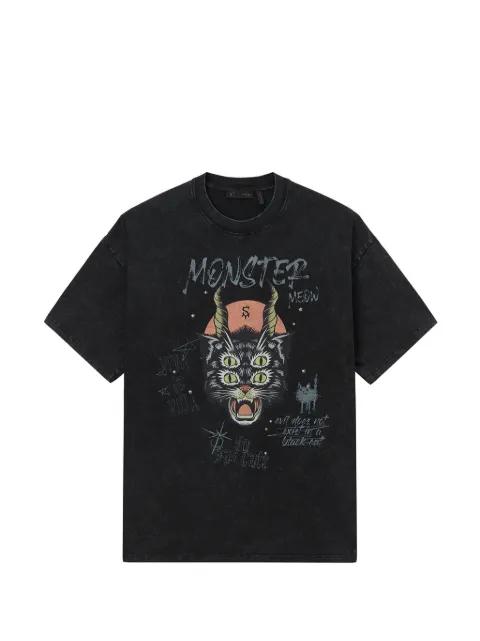 graphic-print T-shirt by FIVE CM