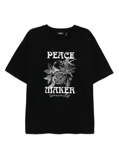 graphic-print T-shirt by FIVE CM