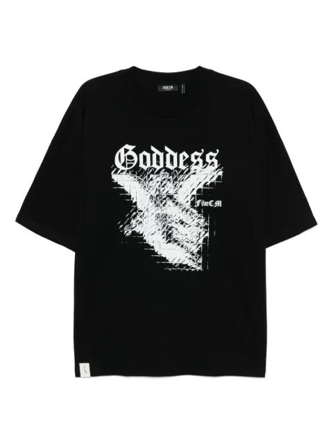 graphic-print T-shirt by FIVE CM