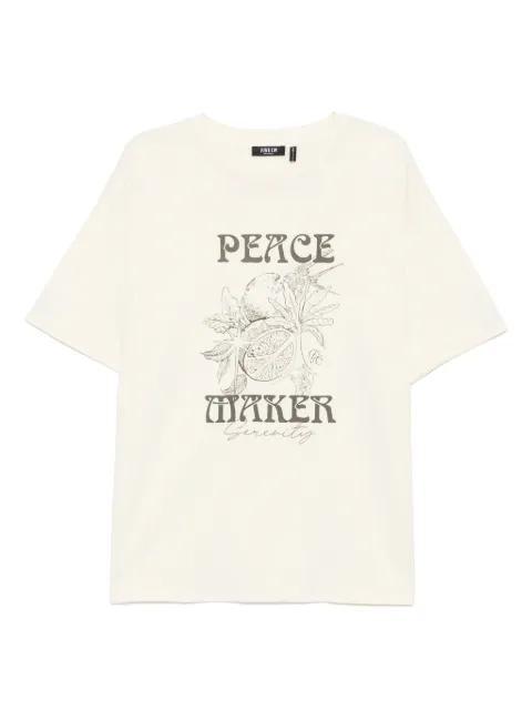 graphic-print T-shirt by FIVE CM