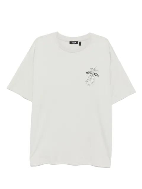 graphic-print T-shirt by FIVE CM