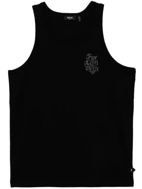 graphic-print tank top by FIVE CM