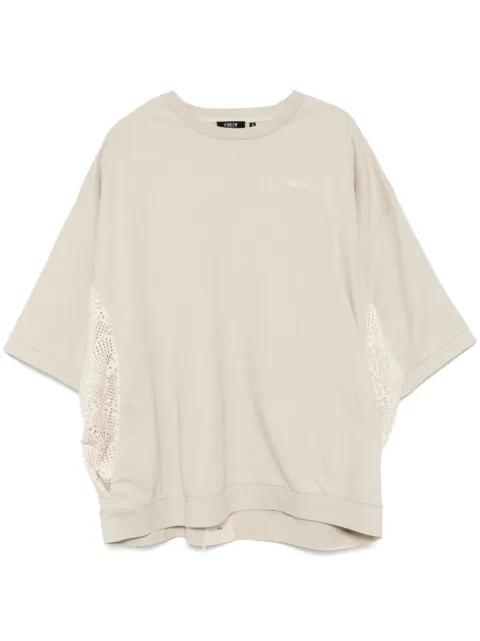 logo-embroidered T-shirt by FIVE CM