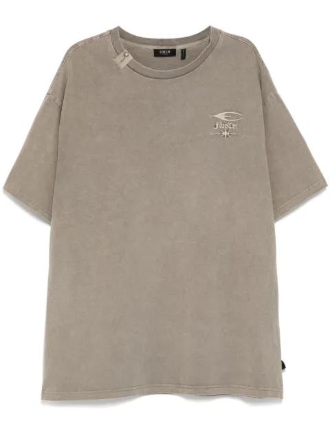 logo-embroidered T-shirt by FIVE CM