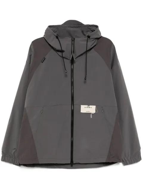 logo-patch sport jacket by FIVE CM