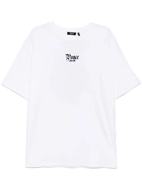logo-print T-shirt by FIVE CM