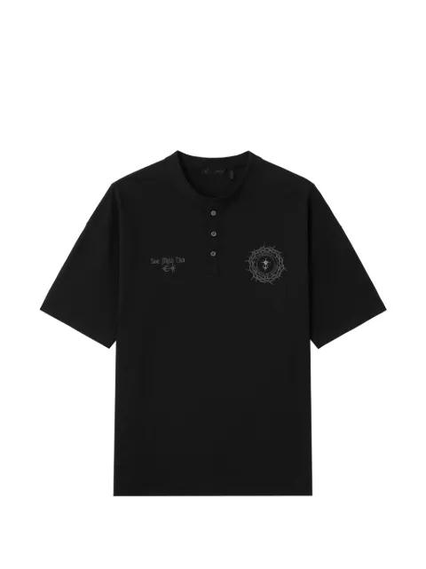 logo-print T-shirt by FIVE CM