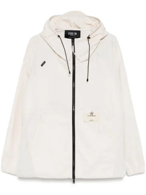 logo-print sport jacket by FIVE CM
