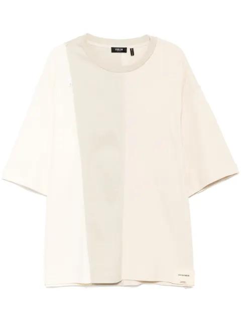 panelled T-shirt by FIVE CM