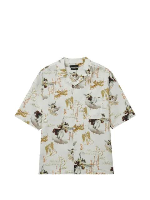 patterned short-sleeve shirt by FIVE CM