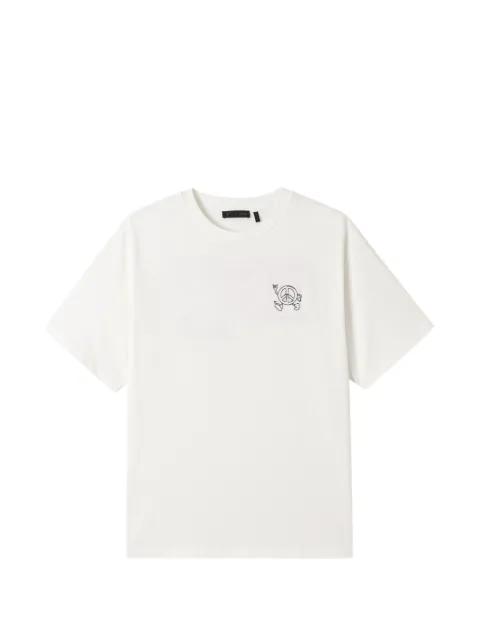 short-sleeved embroidered T-shirt by FIVE CM