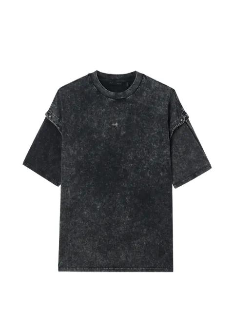studded-detail T-shirt by FIVE CM