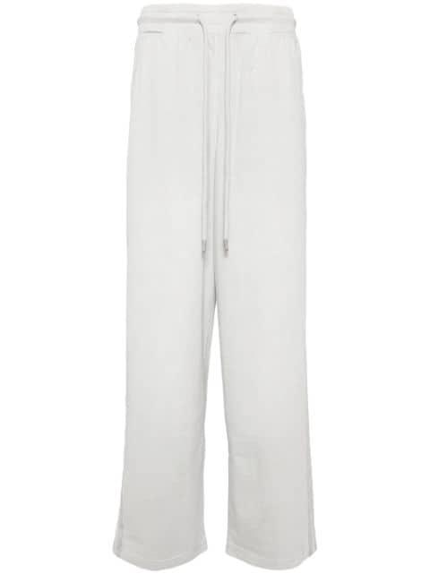 wide-leg cotton track pants by FIVE CM