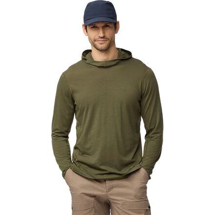 Abisko Wool Hoodie by FJALLRAVEN