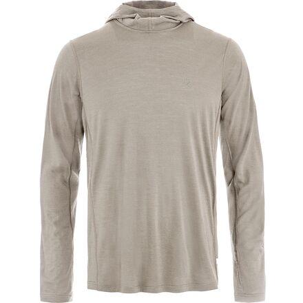 Abisko Wool Hoodie by FJALLRAVEN