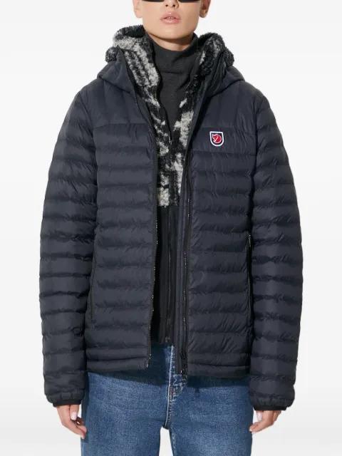 Expedition Lätt hoodied logo jacket by FJALLRAVEN