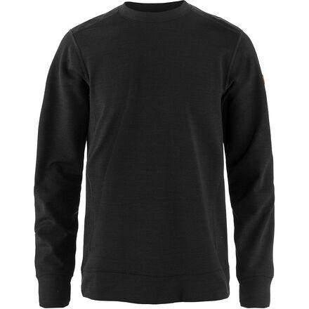 Keb Fleece Crew Neck Sweater -Men's by FJALLRAVEN