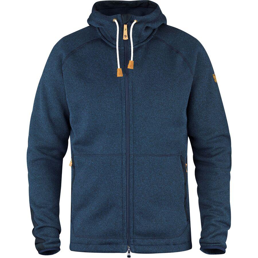 Ovik Fleece Hooded Jacket by FJALLRAVEN
