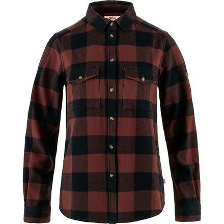 Ovik Heavy Flannel Shirt by FJALLRAVEN