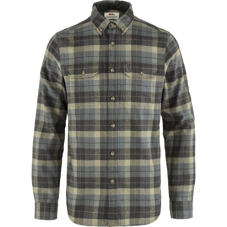 Singi Heavy Regular Fit Flannel Shirt by FJALLRAVEN