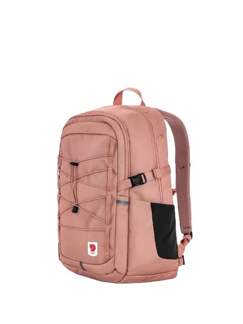 Skule 28 bungee-cord logo-patch backpack by FJALLRAVEN