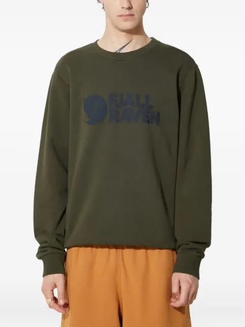 logo crew-neck sweatshirt by FJALLRAVEN