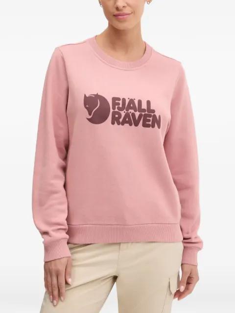 logo-print crew-neck sweatshirt by FJALLRAVEN