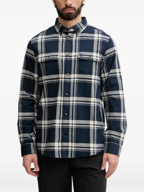 Övik Lite check-pattern shirt by FJALLRAVEN